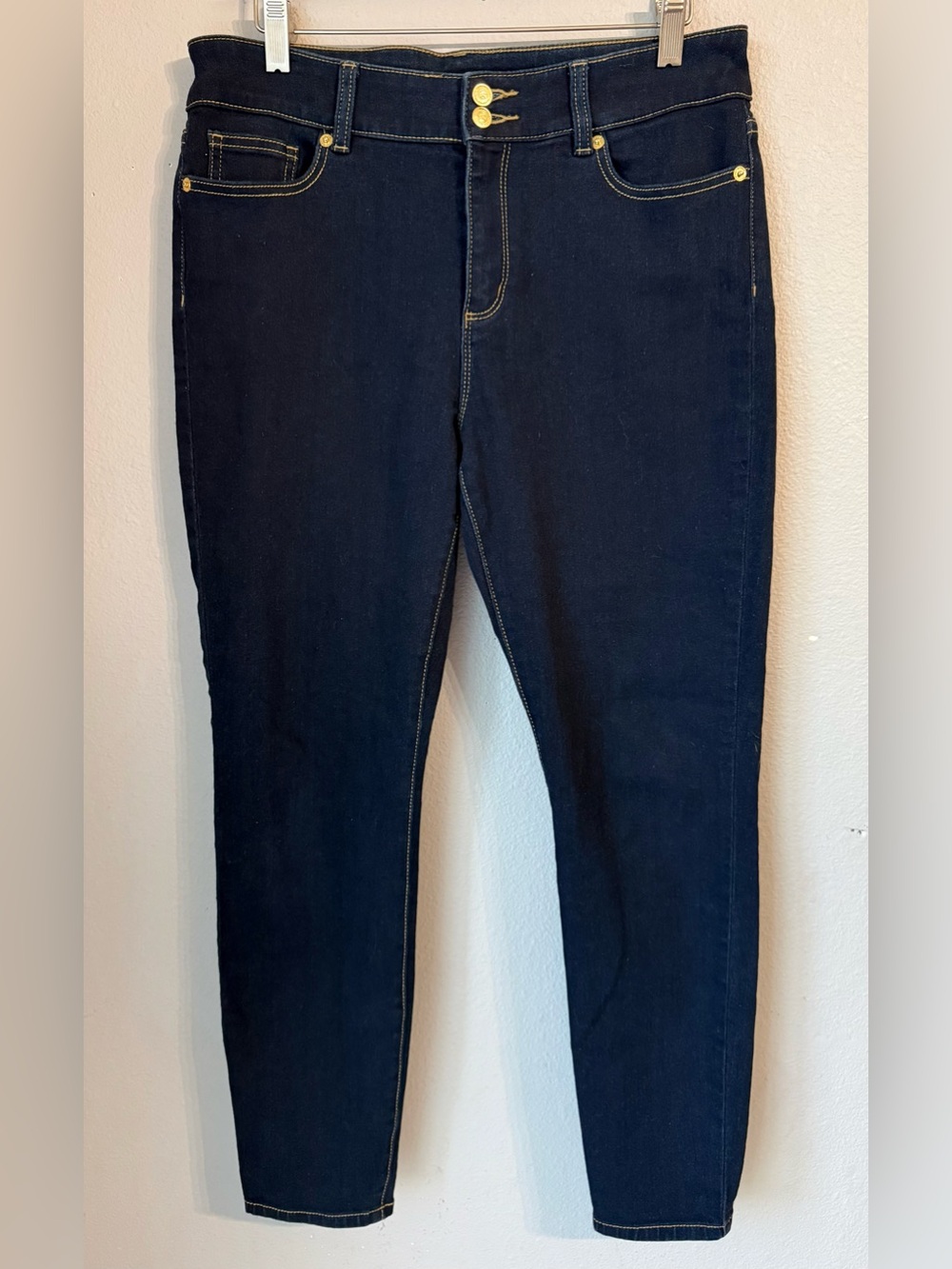 Michael Kors Selma Straight Skinny Dark Wash Jeans Women’s Size 10P
